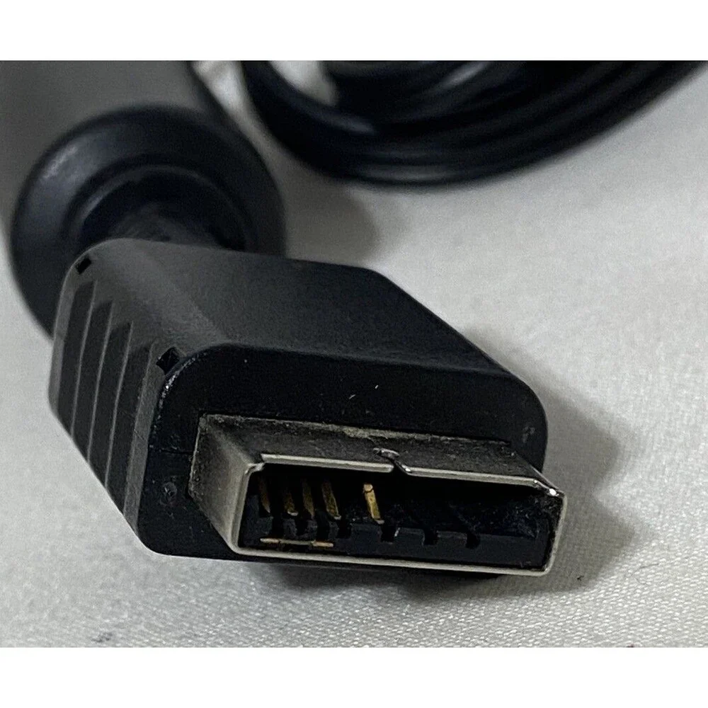 Oficial Genuine Sony PlayStation PS1 PS2 PS3 AV Audio Video Cable Cord RCA 8ft